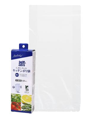 Strix Design Plastic Deodorizing Strongly Odor 60 Contains Biomass Kitchen Bags, Bags, Deodorizing, Cutting, Translucent, Sheets, Plastic, SA-141