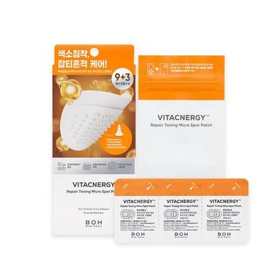 Vita Synergy Trace Toning Micro Spot Patch 9 Sheets (+3 Sheets) (2506) (Total 12 Sheets)