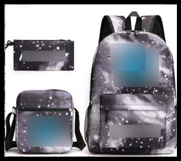 Backpack, Various Styles, Cartoon Heat Transfer, Digital Printing, Backpack, Large-Capacity Student Schoolbag