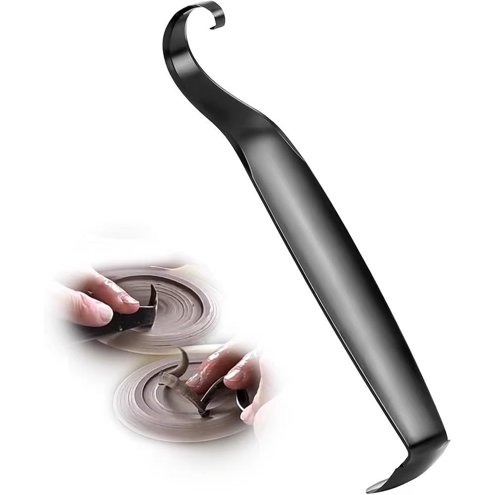 Iron Pottery Trimming Tool Ergonomic Grip Sculpture Tool Clay Modeling Tool  Clay Carving