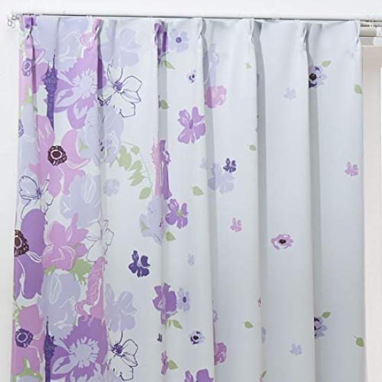 Disney Rapunzel Blackout Set of Disney 100x200cm Curtains, 2, SB-432, Princess, Heat-Blocking, Blackout,