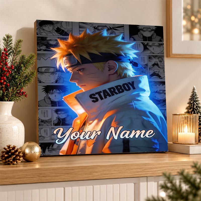Minato Namikaze Custom Name Diamond Painting Personalized 5D Full Drill DIY Diamond Art Home Decor