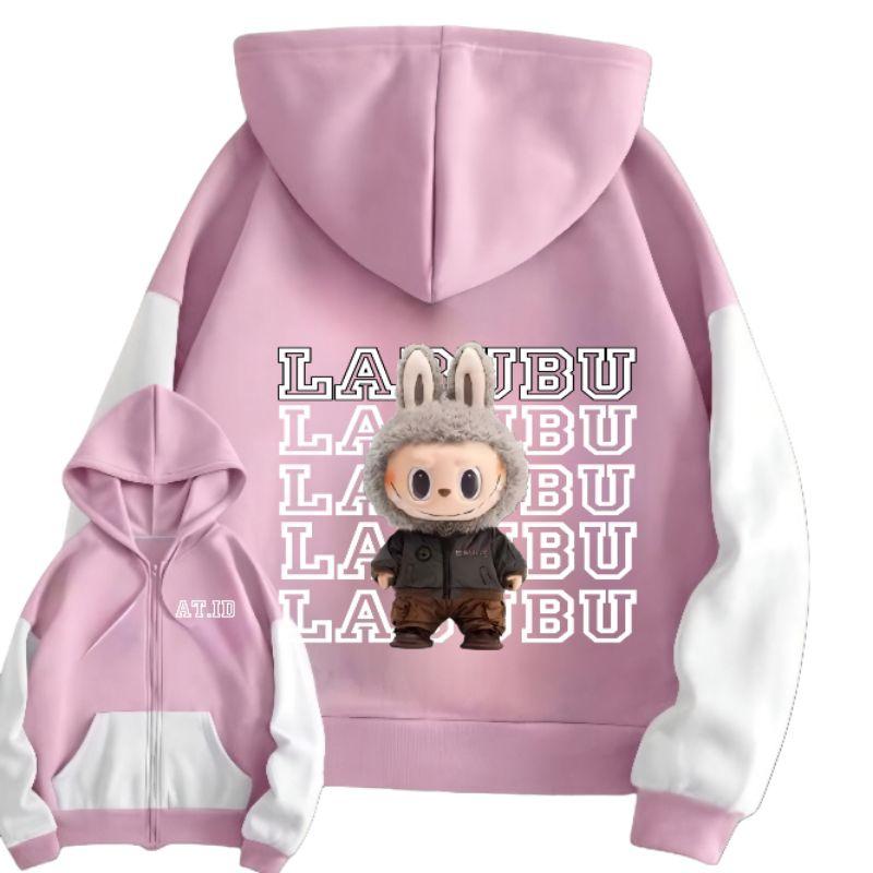 Latest Labubu Zipper Hoodie Sweater for Boys and Girls Ages 3-12
