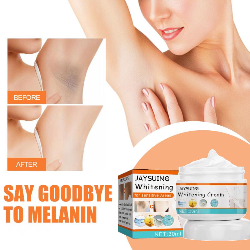 Armpit Whitening Cream Brighten Elbow Knees Joint Bleaching Underarm Fade Hyperpigmentation Melanin Removal Snow  Cream one size