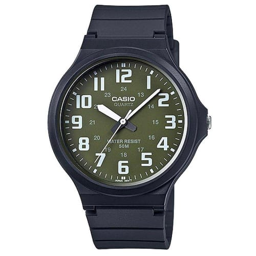 

Casio CASIO quartz unisex watch MW-240-3BV Green/White