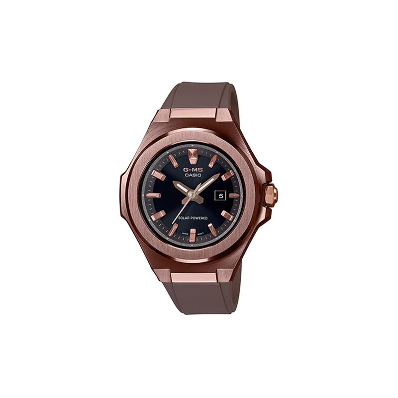 

Casio BABY-G G-MS series, elegant and fashionable, solar powered, sports waterproof, solar movement, resin strap, Japanese and Korean MSG-S500G-5APR чорний