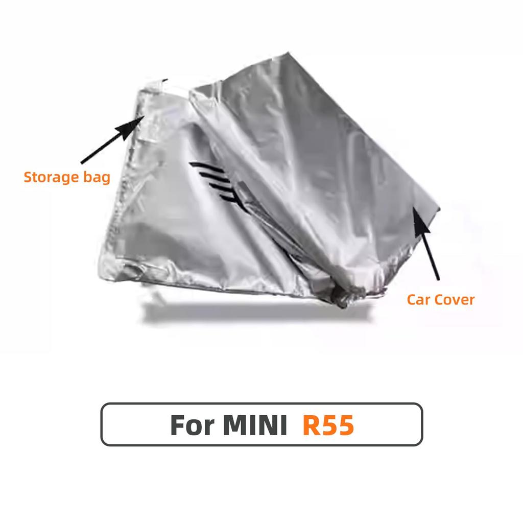 FDAIUN Car Cover, Waterproof, Improved Body Cover, Fits BMW MINI R55, Mini Cooper, Car