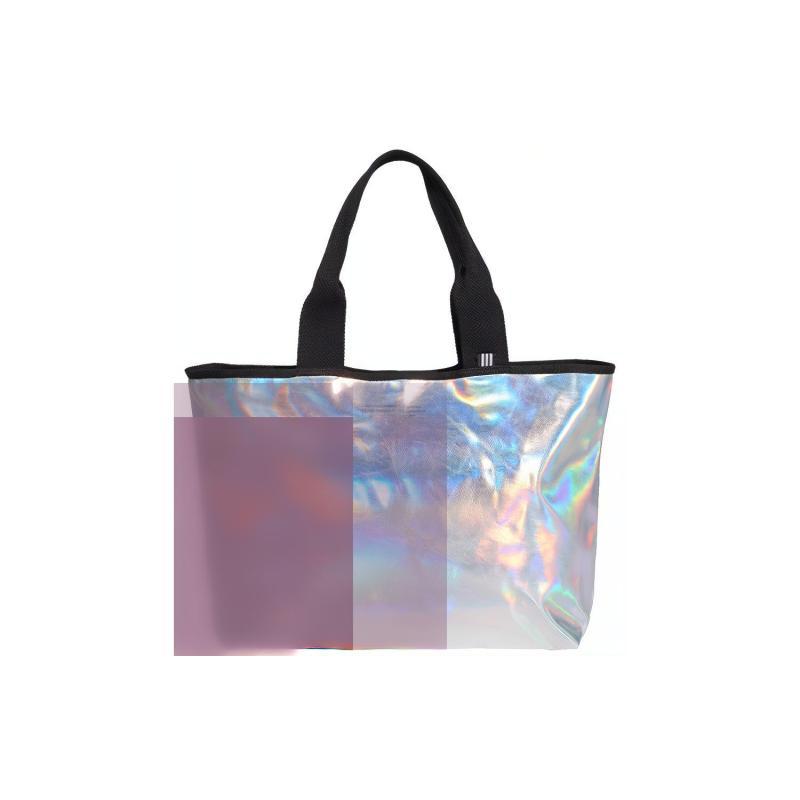 Adidas Originals Polyurethan Tragetasche, Einkaufstasche, Handtasche Normal Damen Silber Adidas FL9630