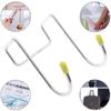 1Pc Stainless Steel Double S Shape Storage Hook For Bathroom Kitchen Wall Hook