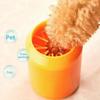 Portable Pet Paw Cleaner Soft Silicone Foot Washer with Cleaning Brush Dog Towel Bucket - Efficient Pet Cleaning Supplies