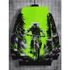 Kinderbekleidung Junge mit Kapuze langärmlig 3D-gedruckt Kinder Frühling und Herbst lässige Mode Pullover