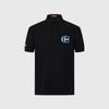 [Letter Printing] Spring/Summer Personalized Versatile Cotton Loose Edition Short Sleeved Men's Polo Shirt
