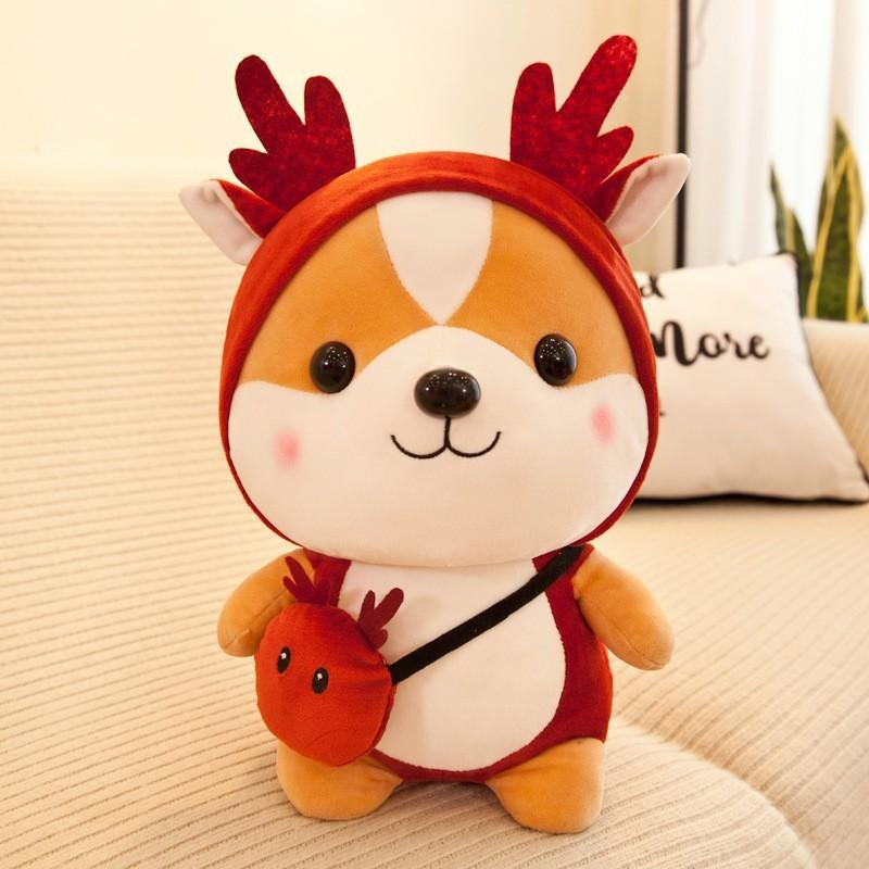 Squirrel Plush Backpack Toy For Kids With Transformable Design For Birthday Gift And Doll Collectors