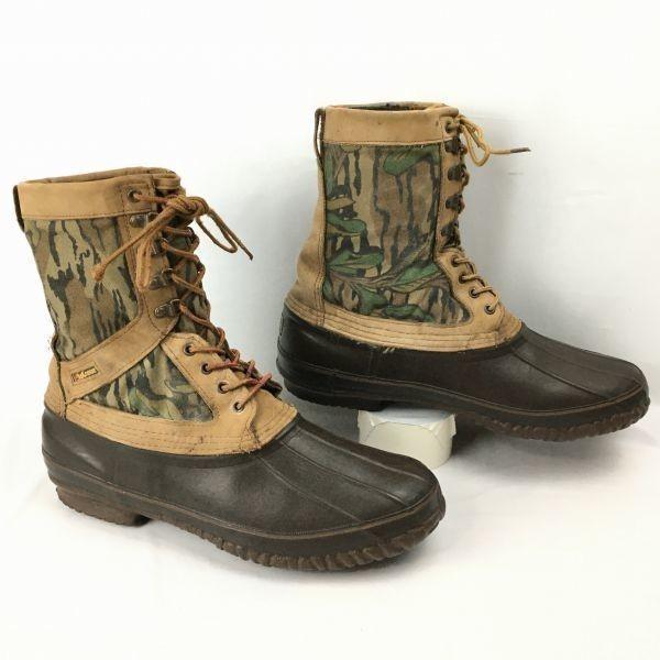 

Vintage USA Made LaCrosse Size 14 32.0cm Premium Snow Boots with Liner Brown Camo(USED)