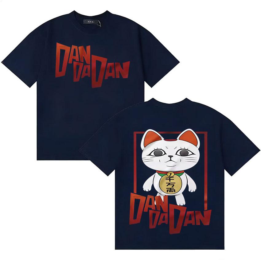 Japanese Unisexga Dandadan Tshirt Hipster Unisexs Women Hip Hop Tshirts Summer High Quality Casual Cozy Short Sleeve T Shirt Unisex