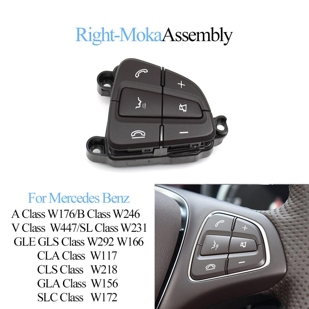Car Interior Multi-Function Steering Wheel Control Switch Buttons For Mercedes Benz GLS GLE W117 W166 W292 W156 W246 0999050600