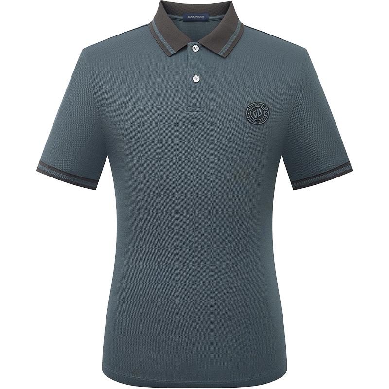 Baoxiniao Men s Short-Sleeved Polo Shirt 46