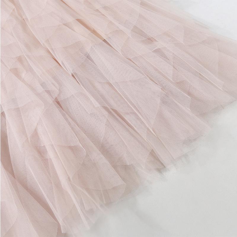 Women's Irregular Mesh Skirt - Multi-Layered Puffy Long Cake Skirt for Spring/Summer 2023: Super Fairy Style Dress