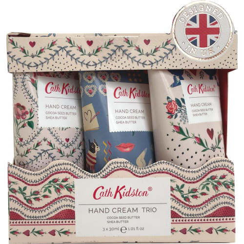Cath Kidston Hand Cream Trio Keep Kind (Official Import)