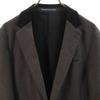 LANVIN en Bleu Tailored Jacket 50 Charcoal Gray Ancon Men's Used