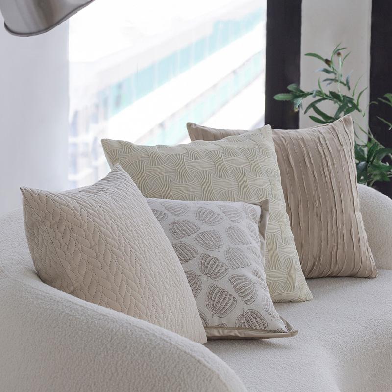 Ins Cream Style Pillow Three-dimensional Geometric Living Room Sofa Pillow Model Room Window Sill Decorative Cushion