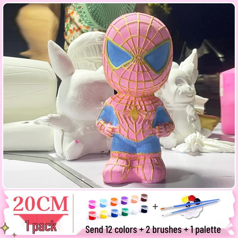 Kids DIY Plaster Figure Painting Kit