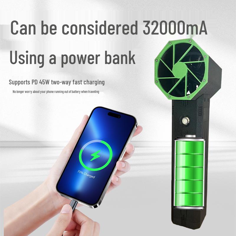 Handheld Car Wash & Snow Blower: Brushless Motor, Mini Turbine, Strong Wind Power