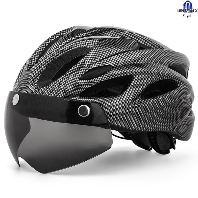Datangyu Cycling Helmet with Magnetic Goggles & Taillight