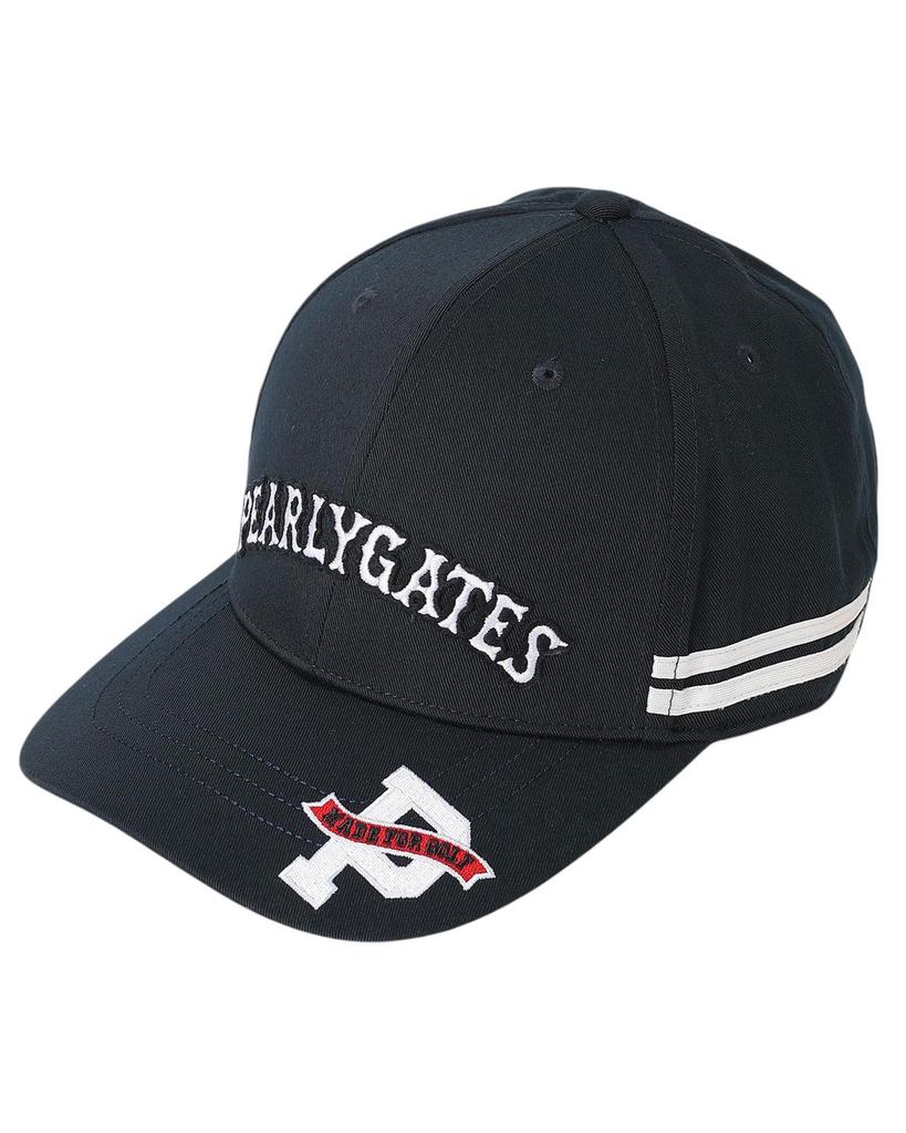 PEARLY GATES Unisex Cap (Base Veil Logo) / Golf Hat / 053-5287911 120_Navy FR