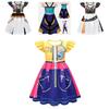 Kpop Demon Hunters Rumi Mira Zoey Kids Cosplay Dress With Flowy Sleeves And Cartoon Design For Play And Special Occasions