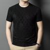 Men's High-End Ice Silk Short Sleeve T-Shirt - 2025 Summer Trend
