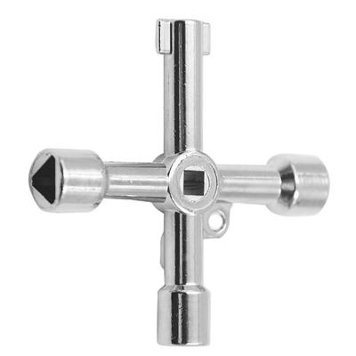 Key Wrench Cross Switch Alloy Universal Square Tool for Elevator Electrical Cupboard Box Cabinet Socket Wrench