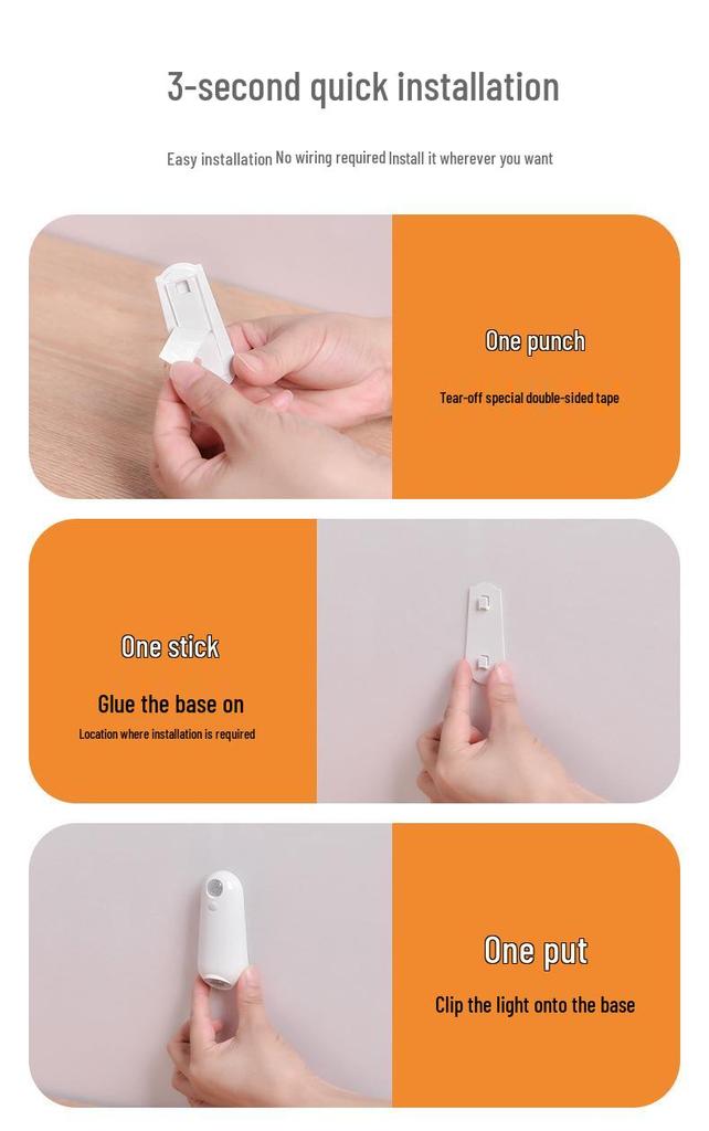 F15 Smart Motion Sensor Night Light for Hallway & Stairs