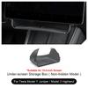 For Tesla Model Y Juniper 16-inch Center Under Screen Storage Box for Model 3 Highland Open and Close Screen Hideen Privacy Box