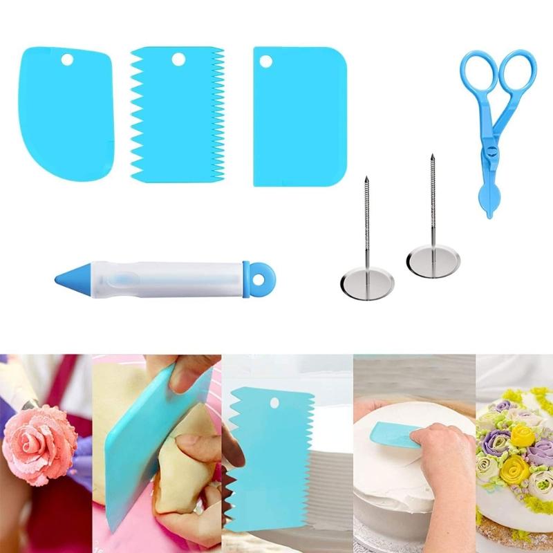 Cream Nozzle Set of 54 Cookie Mold Piping Bag Biscuit Butter Baking Tools Accessory Gift for Adult Beginners Starter