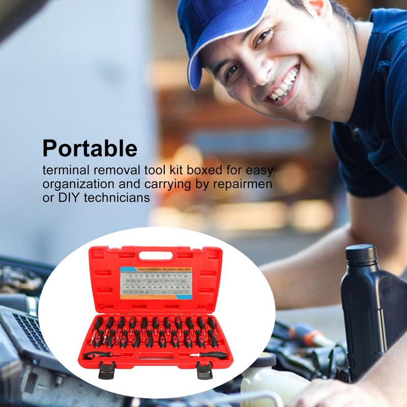 

Pin Removal Tool Terminal Pin Remover Heavy Duty Wire Release Supplies Harness Plug Picking Needle Extractor For Automotive brazil