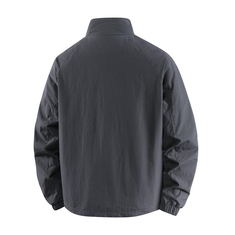 Jacket Men's Baseball Uniform Men's Coat Top Outdoor Sports Loose Casual Jacket