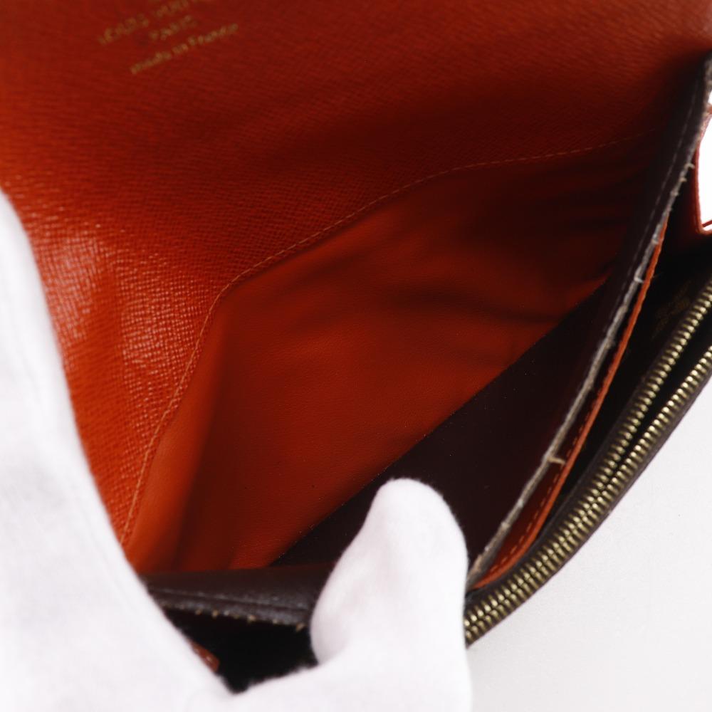 LOUIS VUITTON Emily Purse M62011 Brown / orange Monogram canvas Women Used