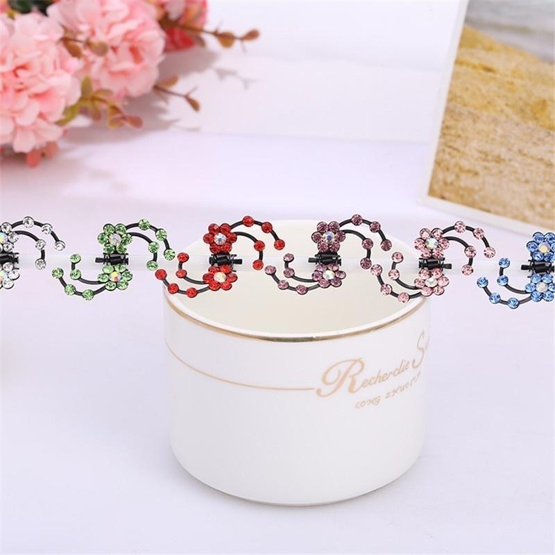 1 položka (6ks) Svatební svatební spona do vlasů květinová šperky vlasové doplňky vločka klip květinový mini