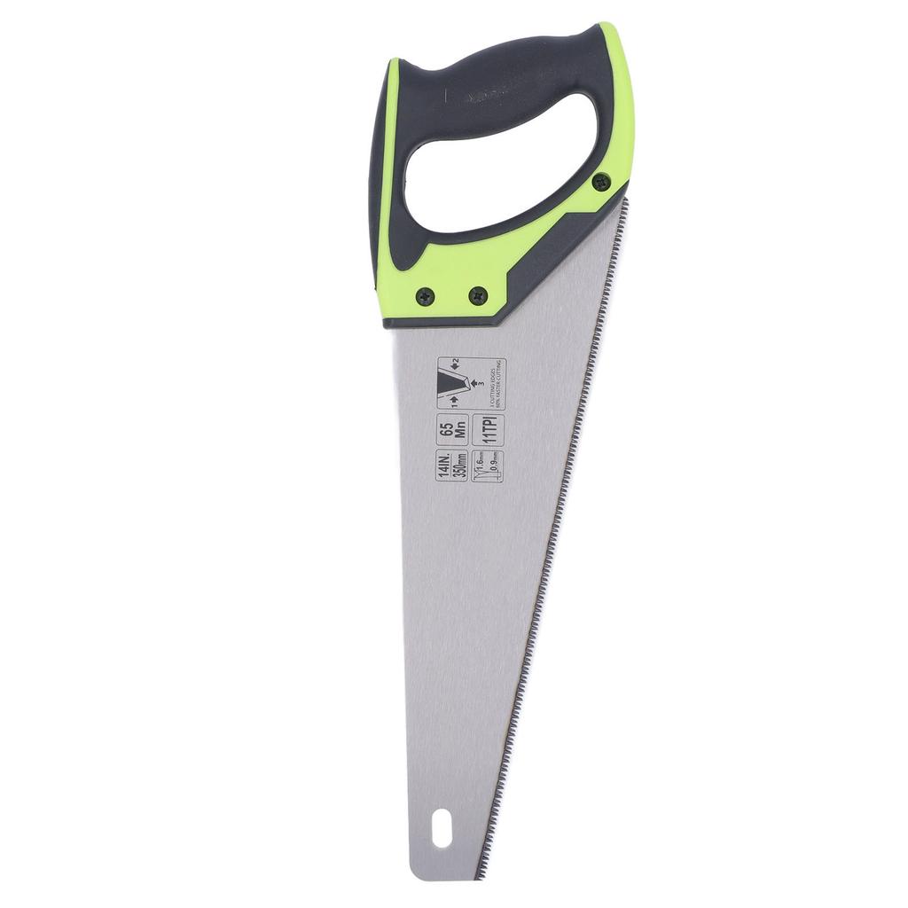 Woodworking Hand Saw 65MN Manganese Steel Clean Smoothly Cutting Anti Slip Handle Hand Saw for
