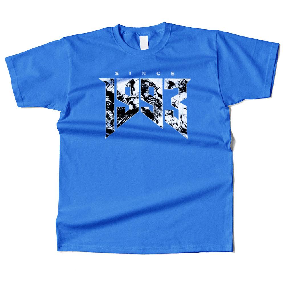 Mens Cotton Doomed Since 1993 Graphic High Quality T Shirt Street Casual Style Tee for Men and Women