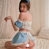 Japanese Style Maid Pure Desire Seduction Role-playing Sexy Sweet Cute Soft Girl Theme Sex Flirting Apron Uniform Set