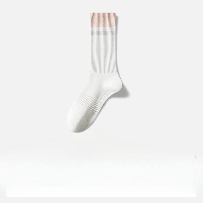 Female Cotton Professional Yoga Pilates In Spring and Summer Indoor Fitness Silicone Non Slip Socks