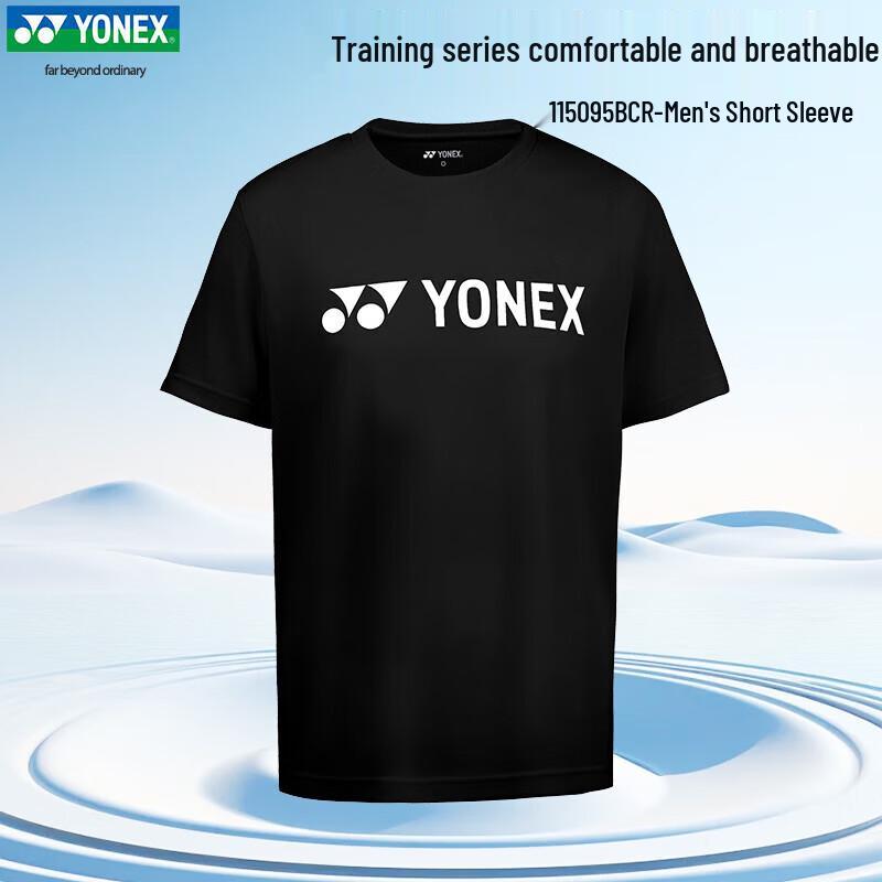 

Чоловіча тренувальна футболка для бадмінтону Yonex з вологовідведенням 115095 XL