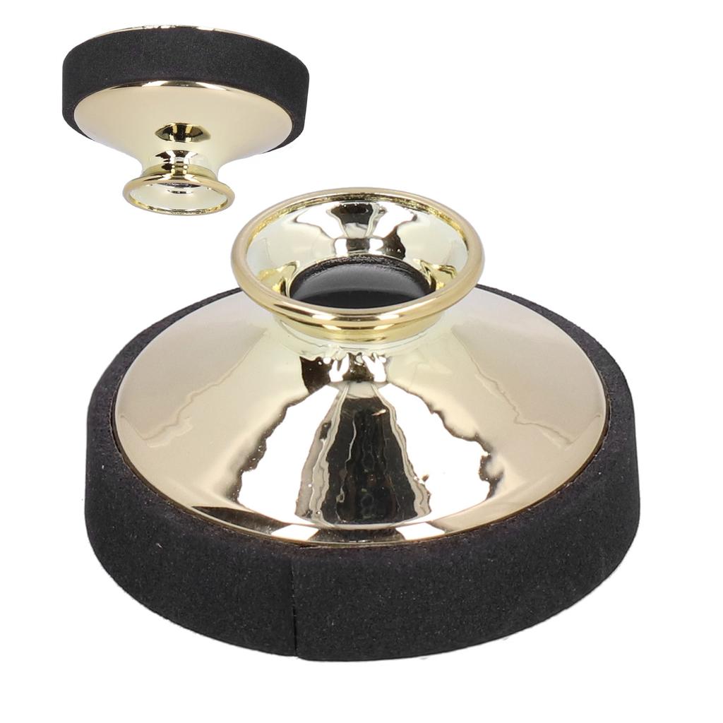 Saxophone Muffler Alto Instrument Training Accessories for Musical Beginner ChildrenGold