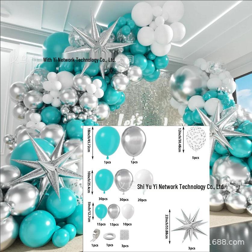 Kit de arco de guirnalda de globos dorados y negros para decoraciones de graduación y cumpleaños