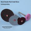 Mini Double Mesh Resin Cutting & Grinding Disc for Metal – Small Electric Grinder Polishing Wheel
