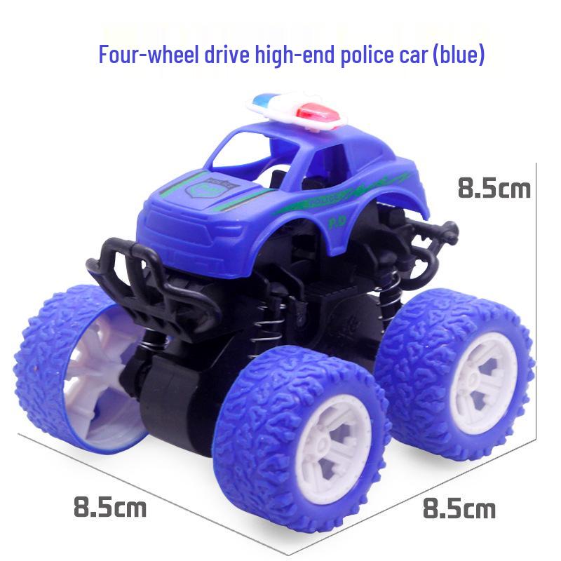 Kids' Inertial Excavator Toy Car: Off-Road Vehicle for Boys, Perfect for Small Gifts and Night Markets