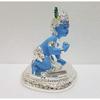 Ceramic Krishna Idol Standing Krishna Playing Basuri | Flute | Kanah JI Statue Hindu God Religious Idol Krishan Figurine for Pooja & Gifting