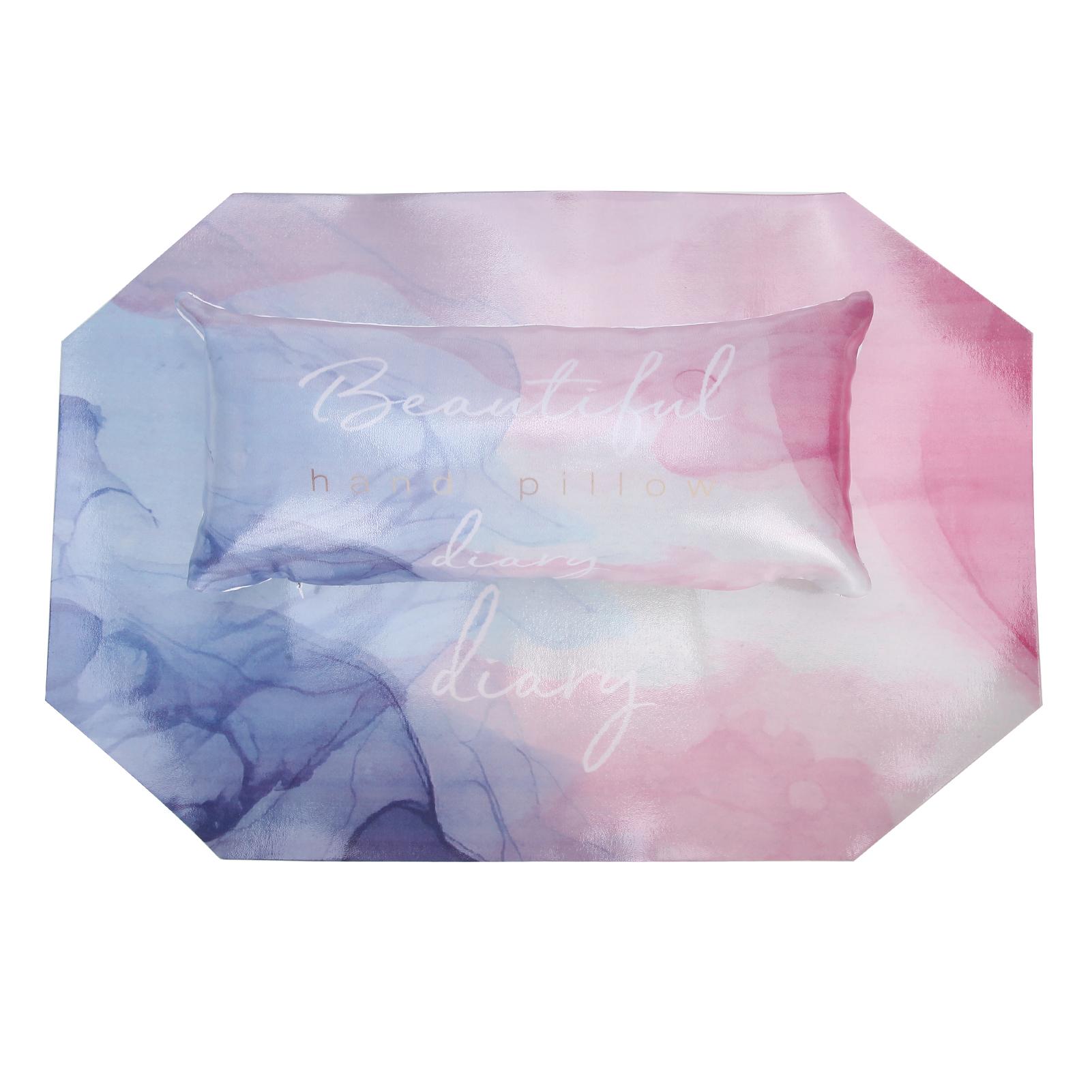 

Стол для дизайна ногтей, съемная подушка для рук, моющийся коврик из искусственной кожи, аксессуар для маникюрного салона, тип Sfumato